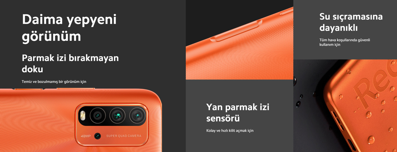 İkinci El Xiaomi Redmi 9T Tasarım